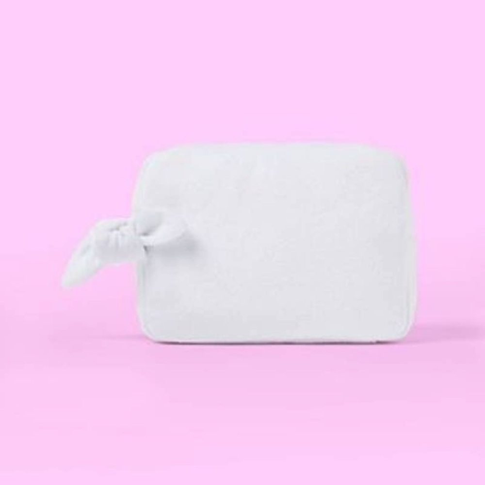 NWT stoney clover lane x target collab! Large white terry pouch